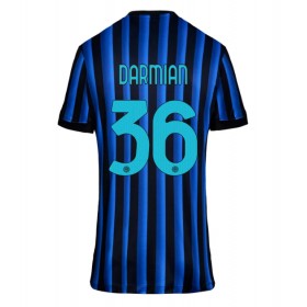 Dámské fotbalový oblečení Inter Milan Matteo Darmian #36 Domácí košile 2025-26 Krátkým Rukávem